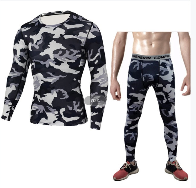 Camouflage Compression Baselayer Set