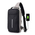 Anti-theft USB Charging Chest Bag