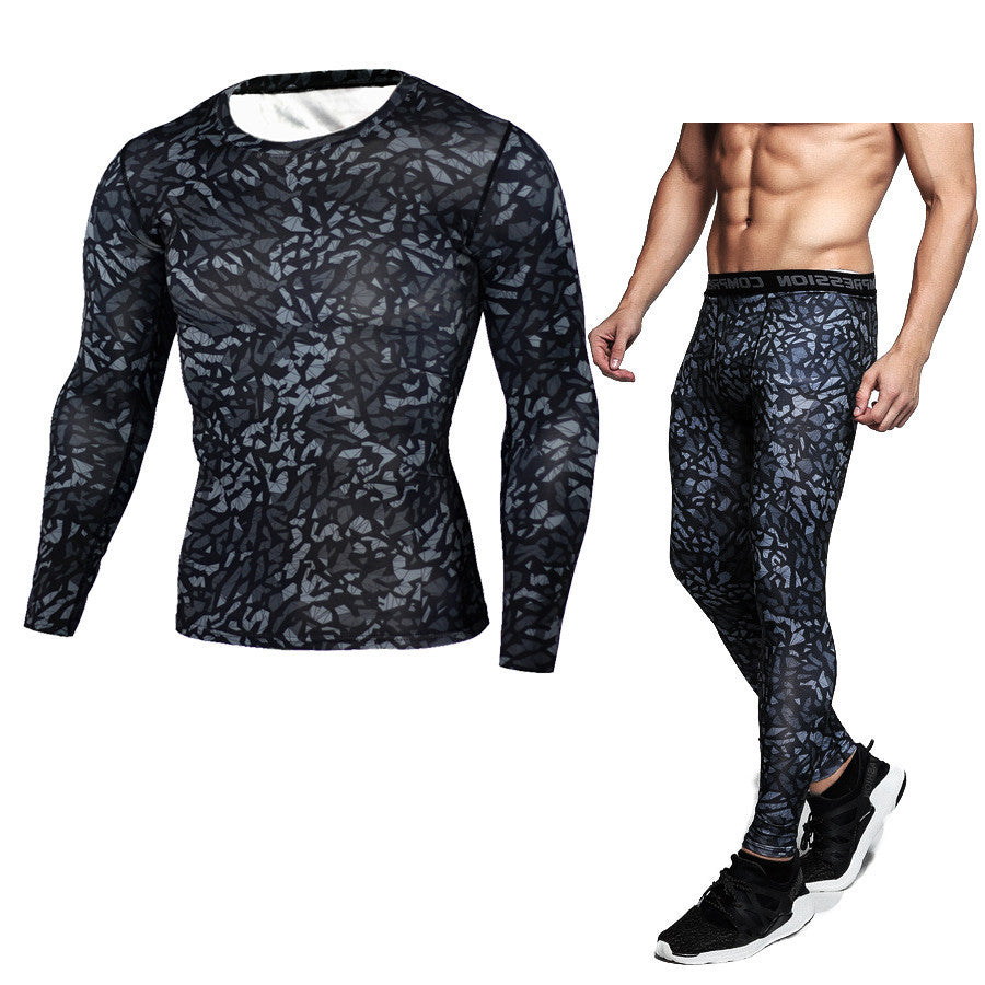 Camouflage Compression Baselayer Set