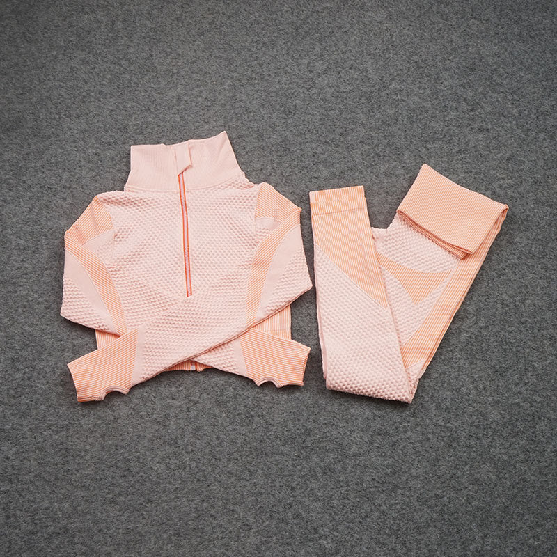 Three-piece Stretch Fitness Yoga Suit
