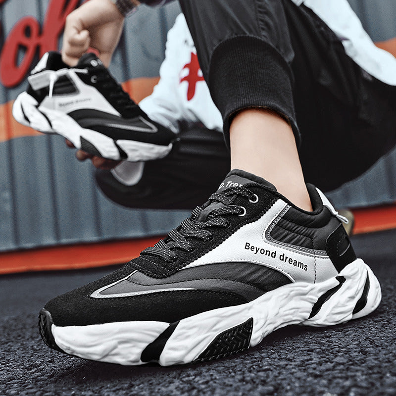 Lightweight Platform Casual Sneakers