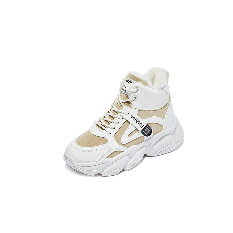 Women’s Fleece-Lined High Top Sneakers