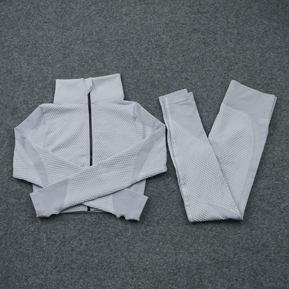 Three-piece Stretch Fitness Yoga Suit